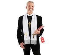 Fun Shack, Priest Costume Men, Halloween Costumes for Men