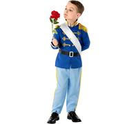 Fun Shack Prince Charming Costume Kids, Prince Costumes for Boys, Fairytale Cos