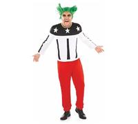 Fun Shack, Punk Rock Raver Singer 90's Costume Men, Halloween Costume, L