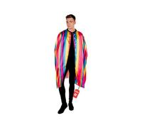 Fun Shack, Rainbow Cape Adult, Halloween Costumes for Adults | Flows Freely As You Move, Perfect for Halloween, Great for Fancy Dress
