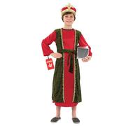 Fun Shack Red Wise Man Costume Kids, Wiseman Costume Kids, Nativity Costumes for Boys, Boys Christmas Costumes, X-Large