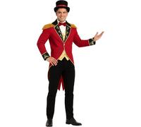 Fun Shack Ringmaster Costume for Men | Circus Ring Master Outfit | Carnival Cos
