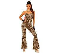 Fun Shack 90s Costumes for Women, Leopard Pop Star Fancy Dress, 1990s Themed Outfits, Retro Party Attire, Large