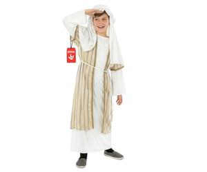 Fun Shack Shepherd Costumes for Kids, Christmas Costume for Kids | Gold Tunic, Striped Jacket with Belt, Coordinating Headpiece Included, Perfect for Christmas, Fun for Fancy Dress