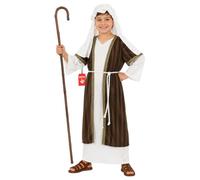 Fun Shack Kids Shepherd Costume Nativity Innkeeper Joseph Outfit for Christmas Plays and Holiday Celebrations, Medium
