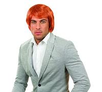 Fun Shack Short Ginger Wig Men, 60s Punk Wig Men, Orange Wig Men, Short Ginger Wig, Boy Band Wig, Ginger Wig Fancy Dress