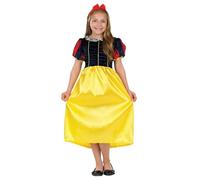 Fun Shack Snow Girl Costume Kids Princess Book Character Fancy Dress Childrens World Book Day Costumes For Girls Medium