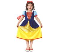 Fun Shack World Book Day Costumes for Girls, Snow Princess Dress, Fairytale Costume for Girls, Girls Princess Costume Medium