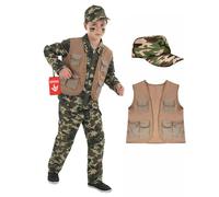 Fun Shack, Soldier Costume Kids, Halloween Costumes for Kids, M