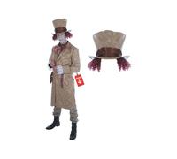 Fun Shack Mad Hatter Costume For Men - Mad Hatter Hat For Tea Party - Fancy Dress Costume Accessory, Large