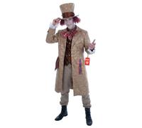Fun Shack Mad Hatter Costume For Men - Mad Hatter Hat For Tea Party - Fancy Dress Costume Accessory, X-Large