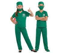Fun Shack Kids Vet Costume - World Book Day Dress Up Outfit for Children - Doctor Role Play Costume for Kids, Medium