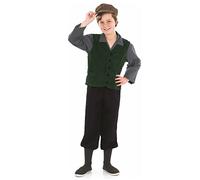 Fun Shack Victorian Costume Boys, Victorian School Boy Costume, Halloween Costumes for Kids, Kids Halloween Costumes, X-Large