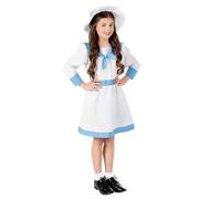 Fun Shack Edwardian Costume Girls, Edwardian Dress Kids, Edwardian Fancy Dress Girl, World Book Day Costume for Girls Medium