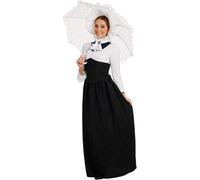 Fun Shack Victorian Costume Women Regency Dress Victorian Ladies Costume for Th
