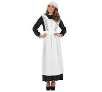 Fun Shack Victorian Maid Costume Women, Maid Fancy Dress, Victorian Costume Ladies, Victorian Fancy Dress Women's Small
