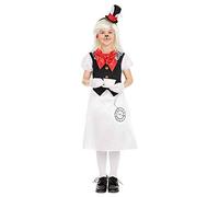 Fun Shack White Rabbit Costume Girls Book Character Fancy Dress Halloween Kids World Book Day Costumes for Girls Medium