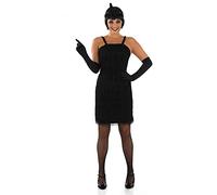 Fun Shack Womens Black Flapper Costume Adult 20s Halloween Dresses For Women Medium
