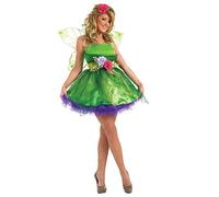 Fun Shack Woodland Fairy Costume for Women, Green Forest Fairy Outfit, Enchanting Adult Fairy Dress Costume, XX-Large