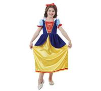 Fun Shack World Book Day Costumes for Girls, Snow Princess Dress, Fairytale Costume for Girls, Girls Princess Costume Small