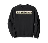 Fun Signalman railway enthusiast design Sweatshirt