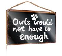 Fun Signs For Home Decor Owls Would Not Have To Enough. Pool Decor Wall Decorations(23X35CM)
