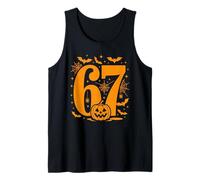 Fun Six Seven 6 7 Meme Design Couples Tank Top
