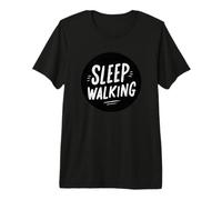 Fun Sleepwalking Graphic Logo Premium T-Shirt