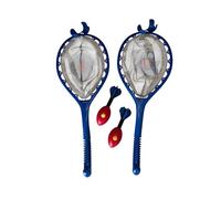 FUN SLINGER Monstrous Game of Throw and Catch for Garden Games, Sand and Beach Games - A Great Outdoor toys for Outdoor Fun Games for Kids Family Boys Toys (2 Rackets + 2 Whissiles)
