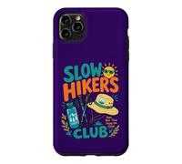 Fun Slow Hikers Club Take Your Time Enjoy Climb Walker Hike Case for iPhone 11 Pro Max