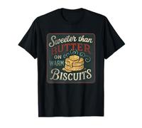 Fun Southern Charm Pun Sweeter Than Butter On Warm Biscuits T-Shirt