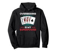 Fun Spades Tournament Tee Card Game Apparel Playing Spades Pullover Hoodie