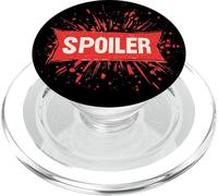 Fun Spoiler Emblem for Alert Lovers PopSockets PopGrip for MagSafe