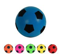 Fun Sport 20cm Football | Indoor/Outdoor Soft Sponge Foam Soccer Ball | Play Many Games For Hours Of Fun | Suitable For Adults, Boys And Girls Of All Ages (19.4cm Blue)