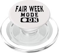 Fun State and County Fair Saying - Fair Week Mode On PopSockets PopGrip for MagSafe
