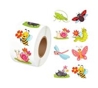 Fun Stickers for Kids 500-Piece Spring Self-Adhesive Colorful Decorative