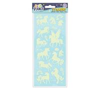 Craft Planet Glow In The Dark Unicorn Stickers, Vinyl, For Walls, Paper & Other Indoor Surfaces, Fantasy Style, Stickers, Sticker