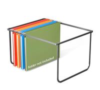 Fun storage 1 Pack Legal and Letter Size Hanging File Folder Frame Desk Organizer Destop Hanging File Frame, Hanging Folder Holder Metal Rack for Filing Cabinet File Drawer, 15.3" L12.4 W9.4 H