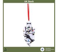 Fun Stormtrooper In Fairy Lights Hanging Ornament 9cm Resin Christmas Decoration