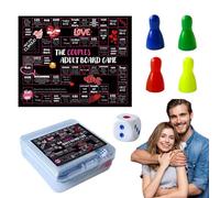 Fun Strategy Challenges, Board Games, Couples Romantic & Interactive, Strengthen Relationships, Engaging Adult Game For Deeper Connections, Date Night, Parties, 50x40cm