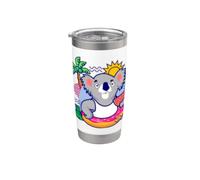 Fun Summer ice Cream I Melon Koala I Stainless Steel Insulated Tumbler