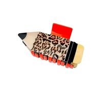 Fun Sunflowers Stripe Pencil Hair Clip Sturdy And Comfortable Hair Accessories Hair Ornament For Women Of All Ages