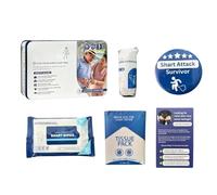 Fun Survival Kit - Compact Gift Box 12.5x9.5x4.5cm | Joke Set | Humorous Thinking for Men Family Husband Teens Adults Birthday Christmas Fish D'A