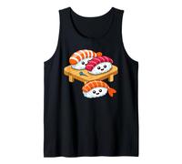 Fun Sushi Food Art Cute Kawaii Sushi Lover Tank Top