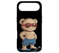 Fun Swimming Teddy Bear for Beach Adventures Case for iPhone Air