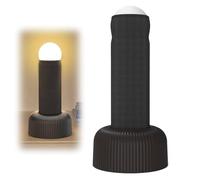 Fun Table Lamp, Penis Shaped Night Light - Silicone Pink LED Lamp, 5V Energy Class A, Unique Design, Easy to Use, Soft Nighttime Light, Cordless Indoor Lighting (Black)