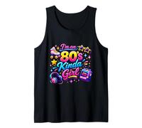 Fun Throwback 80s Kinda Girl Funny Retro 80's Vibe Tank Top