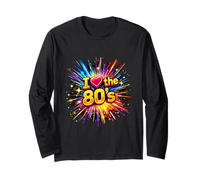 Fun Throwback I Love The 80s Classic Retro Party Vibe Long Sleeve T-Shirt