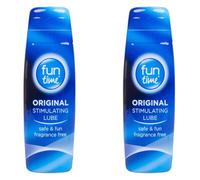 Fun Time Tingle Lubricant Gel 75ml - Sensation Enhancing Personal Lubricant for Intimate Use (2X Orig)