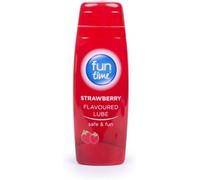 Fun Time Tingle Lubricant Gel 75ml - Sensation Enhancing Personal Lubricant for Intimate Use (Strawberry)